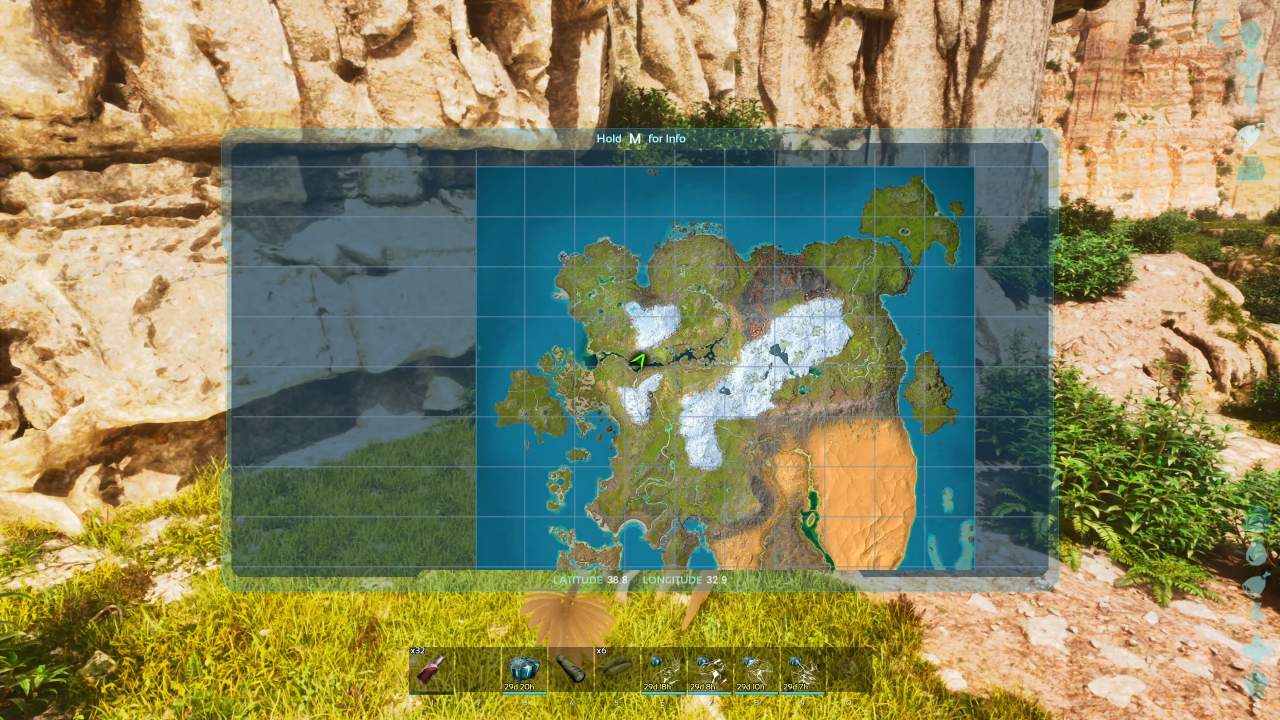 ARK Survival Ascended, PC, Gameplay, Best Oil Vein Locations in Ragnarok, Screenshot, NoobFeed